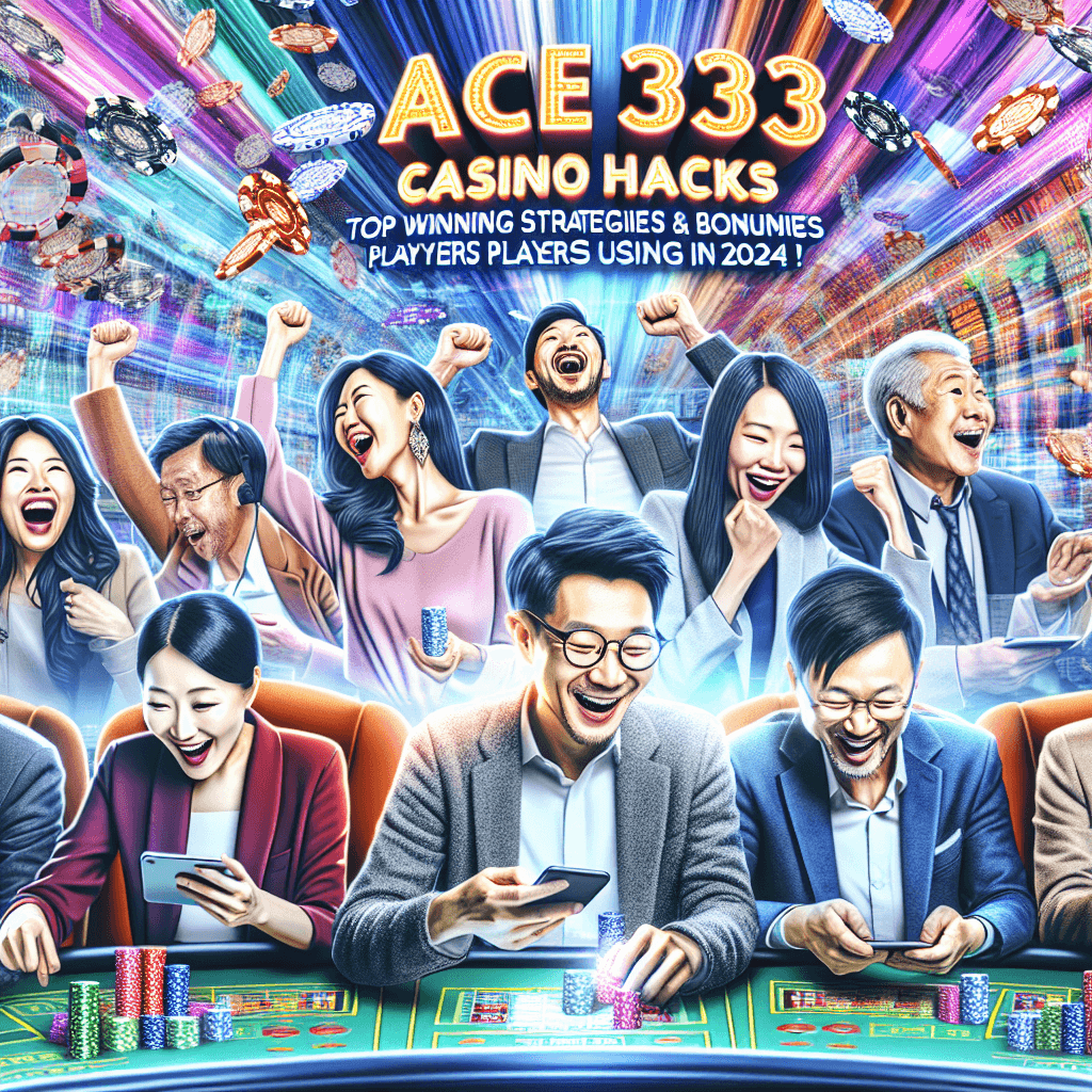 ACE333 Casino Hacks: Top Winning Strategies & Bonuses Players Are Using in 2024!