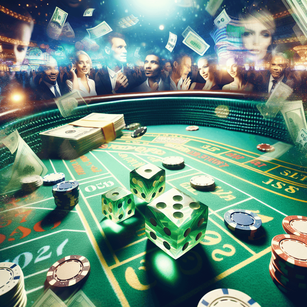 Winning streak in craps casino for real monetary rewards